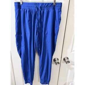 Maevn Royal Blue Scrub Pants Joggers Style 8520 Size XL
